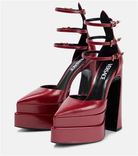 versace aevitas pointy platform|versace schuhe mit plateau.